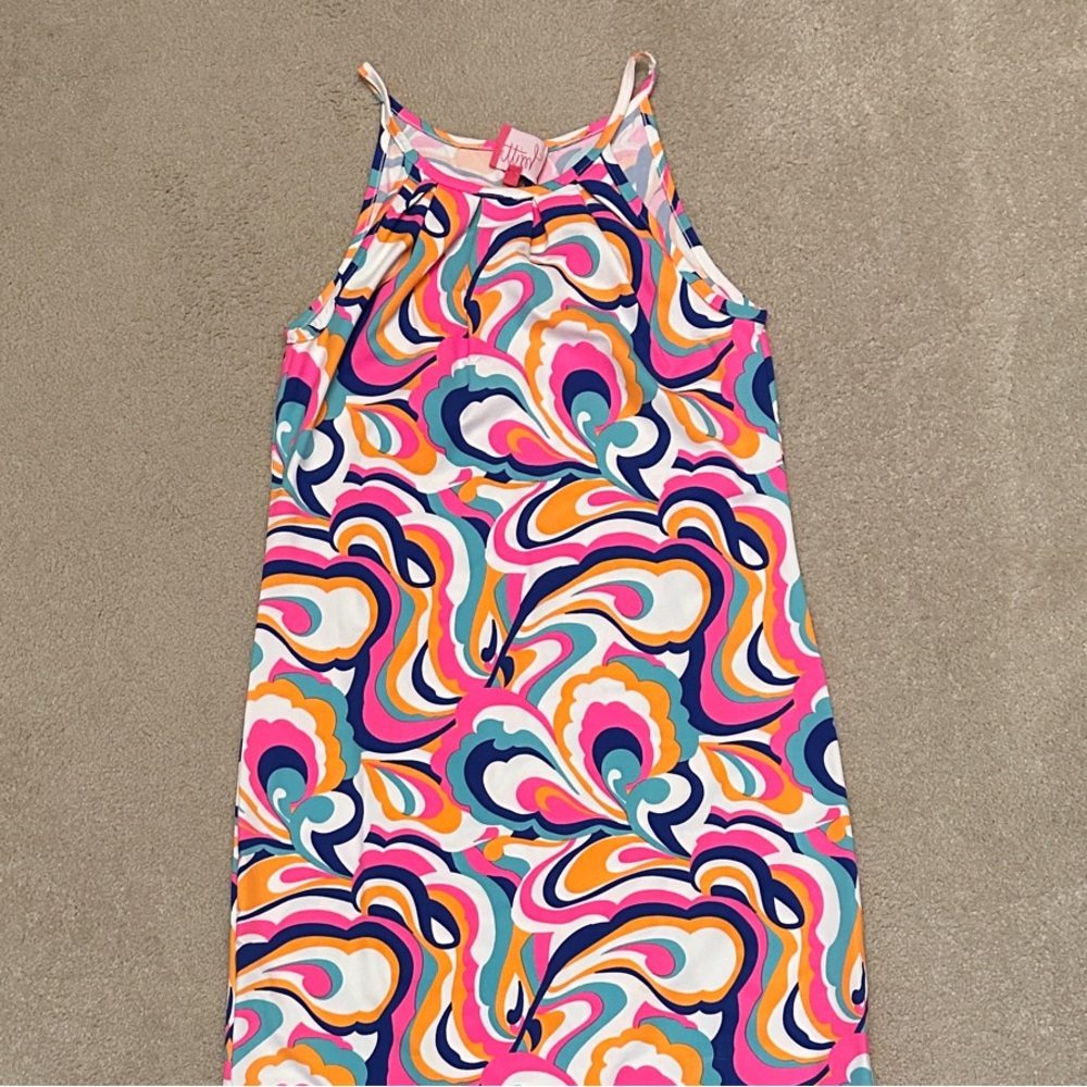 Britt Multicolor Swirl Mini Dress